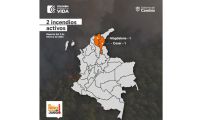 2 incendios activos 