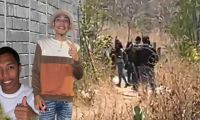 Jóvenes hallados sin vida en una trocha en la vereda Ojo de Agua.