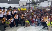 Dia Internacional del Niño en la comunidad escolar 'La Quinina'.