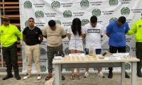 Capturan a cinco traficantes de cocaína en Santa Marta