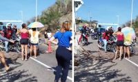 Bloqueos viales en la vía Ziruma