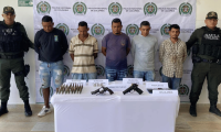 Capturan a cinco refuerzos del Clan del Golfo en la disputa territorial de Santa Marta