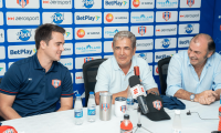 Jorge Luis Pinto fue presentado oficialmente como técnico del Unión Magdalena