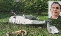 Accidente aéreo en Juan de Acosta deja dos fallecidos, entre ellos el abogado Óscar Marín