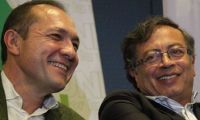 Antonio Sanguino y Gustavo Petro