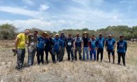 nvestigadores de UNIMAGDALENA y de la Universidad de Cádiz en trabajo de campo en la Ciénaga Grande de Santa Marta.