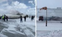 Accidente en el Toronto Pearson Airport.