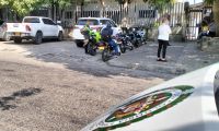 Aspecto de Medicina Legal, en Barranquilla.