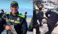 Policía asesinado en Riohacha.