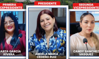 Mesa directiva en la Asamblea del Magdalena