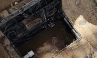 Hurto de medidores de agua en el centro.
