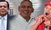 Euclides Torres, Máximo Noriega y Santander Lopesierra.