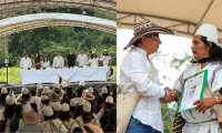 Presidente Petro entregó más de 1.000 hectáreas al pueblo Arhuaco