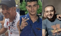 Edgar Vargas, Brayan Vargas y Hamilton Vargas.