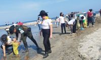 Jornada de limpieza en Los Cocos