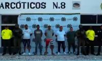 Capturados por la Policía. 