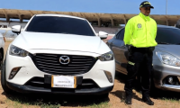 Policía del Magdalena recupera ocho vehículos