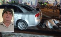 Víctima de accidente vial.
