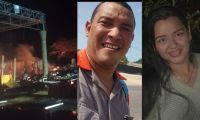 Víctimas del atentado terrorista.