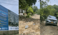 Tras 22 años de espera, inicia pavimentación de la ‘calle canal’ en Timayui