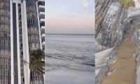 Denuncian presunto desagüe de aguas al mar desde edificio en El Rodadero