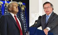 Cortesía Donald Trump y Gustavo Petro