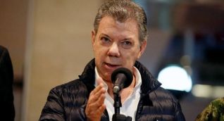 Juan Manuel Santos, presidente de la República. 