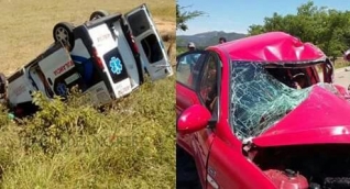 En el choque murió el hombre del vehículo particular.