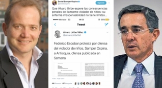 Periodistas y la FLIP rechazan ataques de Álvaro Uribe al columnista Daniel Samper. 