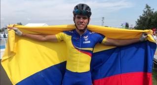 Andrés Jiménez, patinador colombiano 