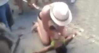 El menor fue atendido por una enfermera que lo salvó de morir.