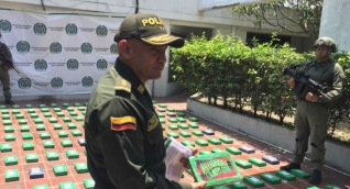 Cocaína Incautada.