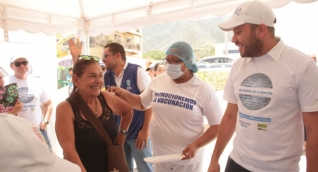 III Jornada Nacional de Vacunación se desarrolló en el corregimiento de Taganga.