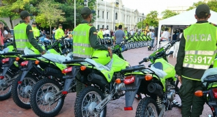 Dotación de motos para la MeSan.