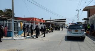 Zona Cero Lugar de los hechos en el barrio Rebolo.