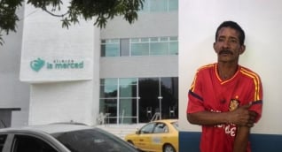 Aris Miguel Saltarín Jiménez fue capturado por arrojarle ácido a su exmujer y a su hija.
