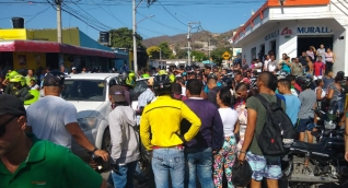 Atentado a bala en la calle 31 con carrera 13.