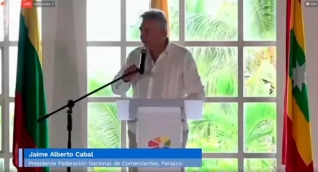 El presidente de la Federación Nacional de Comerciantes (Fenalco), Jaime Alberto Cabal