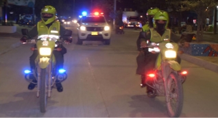 Patrullajes de la Policía en el Magdalena.