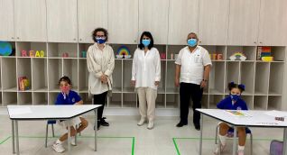 El colegio Bilingüe había iniciado el proceso de alternancia en febrero.