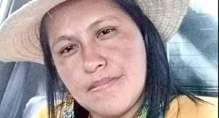 Twitter Sandra Liliana Peña, gobernadora indígena.