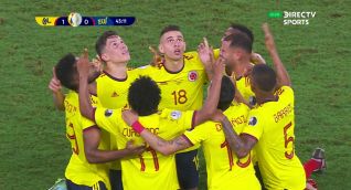 La Selección Colombia logró el único gol de la victoria.