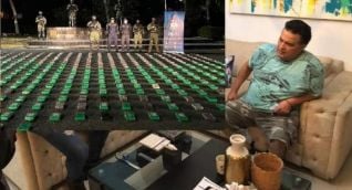 Esta fue la droga incautada y la persona capturada.