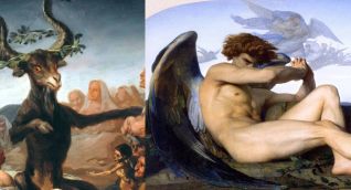 Representaciones de ángeles y demonios