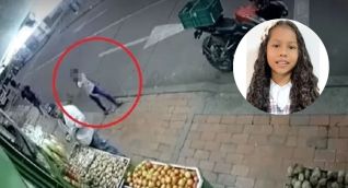 Niña desaparecida en Bogotá.