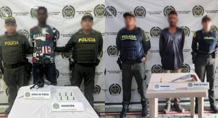 Hombres capturados.