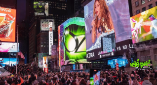 Concierto Shakira Times Square 