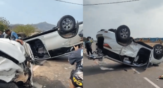 Accidente de tránsito Vía Alterna