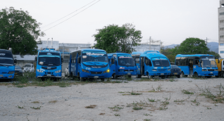 12 buses de servicio público fueron inmovilizados por falta de revisión técnico-mecánica