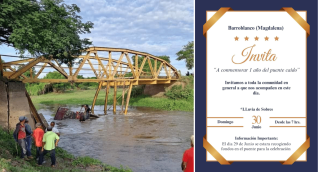 Celebrarán 'cumpleaños' del puente de Michichoa tras un año de su colapso